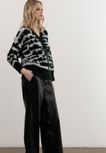Load image into Gallery viewer, Religion Crest Cardigan - Forest Green
