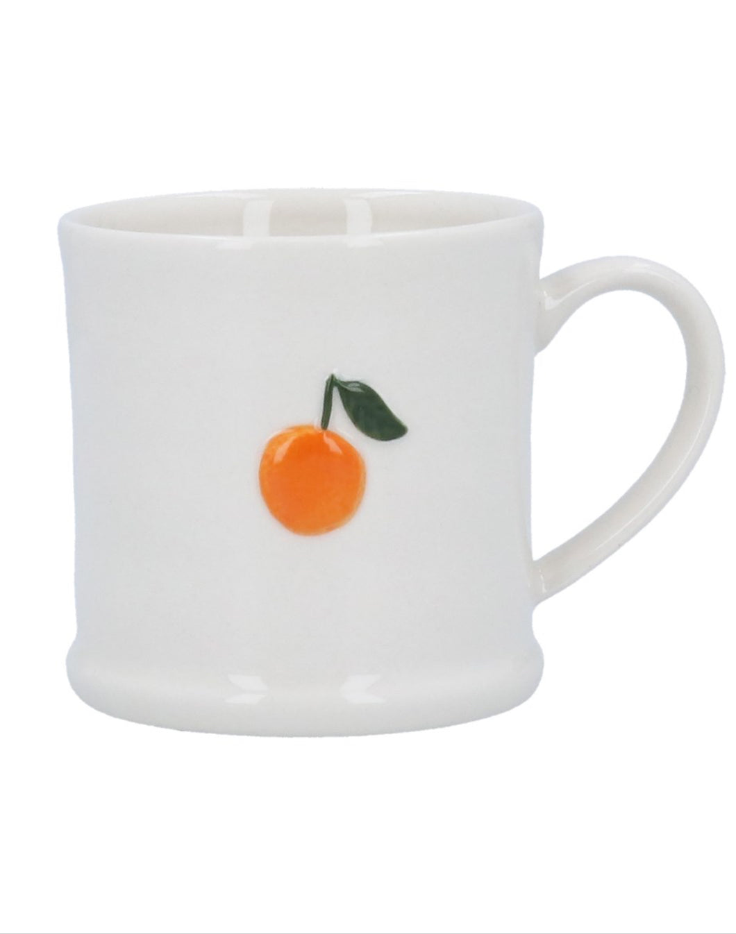 Gisela Graham Orange Stoneware Mini Mug