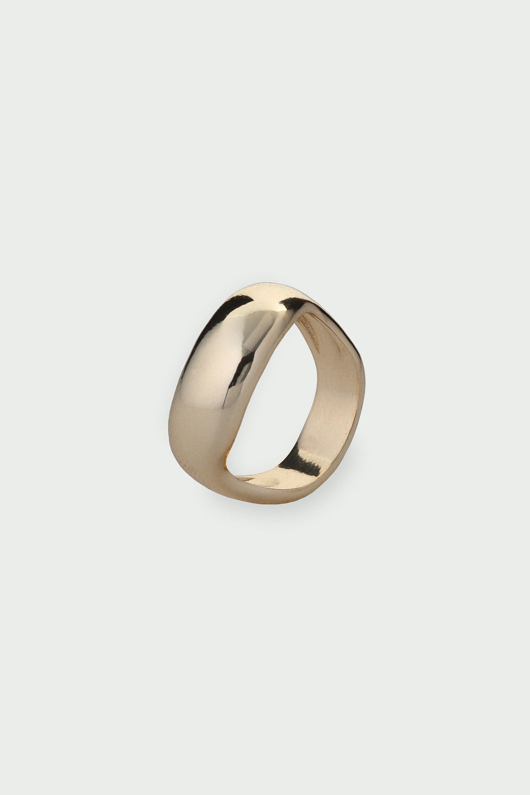 Tutti Wave Ring - Silver & Gold