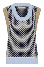 Load image into Gallery viewer, Culture Crona Knitted Vest - 2 colours
