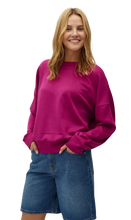 Load image into Gallery viewer, mbyM Hope Sweatshirt - Radiant Raspberry
