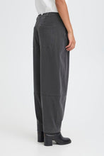 Load image into Gallery viewer, ICHI Kate Barrel Jeans - Dark Grey
