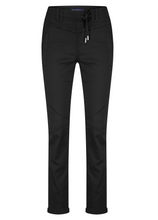 Load image into Gallery viewer, Red Button Black Tessy Joggers
