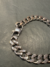 Load image into Gallery viewer, Tribal Steel Men’s Solid Curb Bracelet
