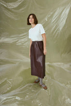 Load image into Gallery viewer, Culture Lilli Leather Look Skirt
