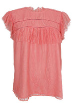 Load image into Gallery viewer, Black Colour DK Amilla Lace Top - 2 Colours
