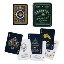 Load image into Gallery viewer, Campfire Survival Waterproof Playing Cards
