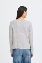 Load image into Gallery viewer, ICHI Macon Grey &amp; Pearl Jumper

