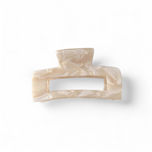 Load image into Gallery viewer, Resin Hair Claw - Cream
