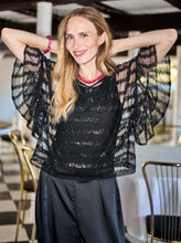 Load image into Gallery viewer, Black Colour DK Lilliana Blouse
