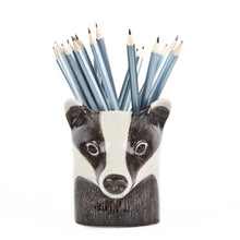 Load image into Gallery viewer, Quail Badger Pencil Pot
