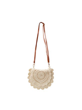 Load image into Gallery viewer, Black Colour DK Crochet Mini Bag

