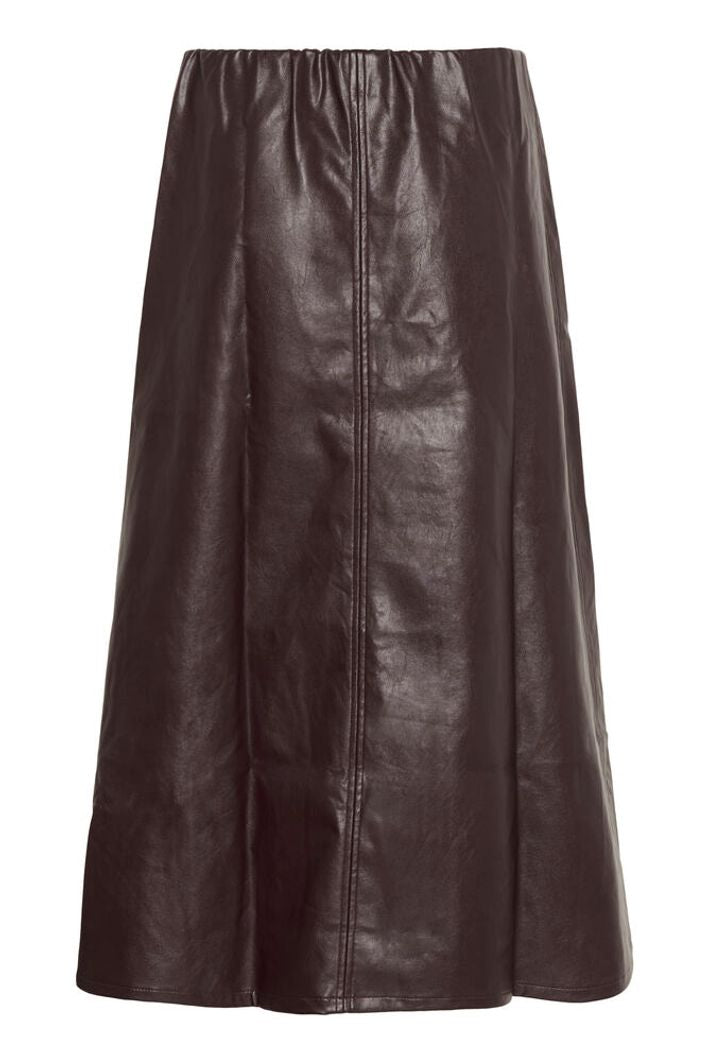 Culture Lilli Leather Look Skirt