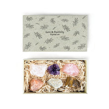Load image into Gallery viewer, East of India Crystal Set - Love &amp; Positivity

