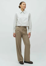 Load image into Gallery viewer, mbyM Emaly Shirt - Grey Carinna Stripe
