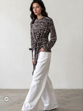 Load image into Gallery viewer, Religion Lyla Zebra Top
