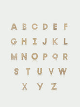 Load image into Gallery viewer, Tutti Small Alphabet Necklace - Gold
