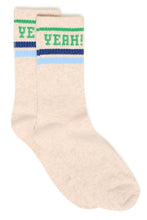 Load image into Gallery viewer, ICHI Amalie Knitted Slogan Socks
