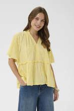 Load image into Gallery viewer, Culture Jalia Blouse - Lemon
