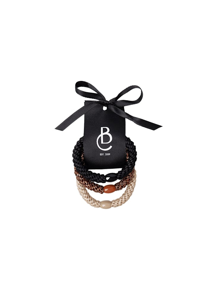 Black Colour DK Kally Hairband Sets - Neutral Mix