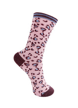 Load image into Gallery viewer, Black Colour DK Leo Glitter Socks - 10 Colours
