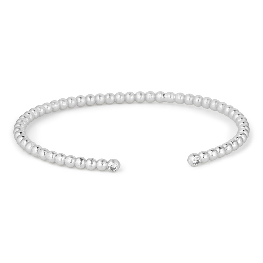Pure by Nat Silver Adjustable Bangle