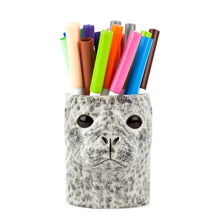 Load image into Gallery viewer, Quail Harbour Seal Pencil Pot
