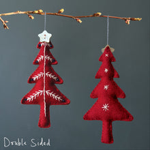 Load image into Gallery viewer, East of India Felt Embroidered Tree - 2 Colours
