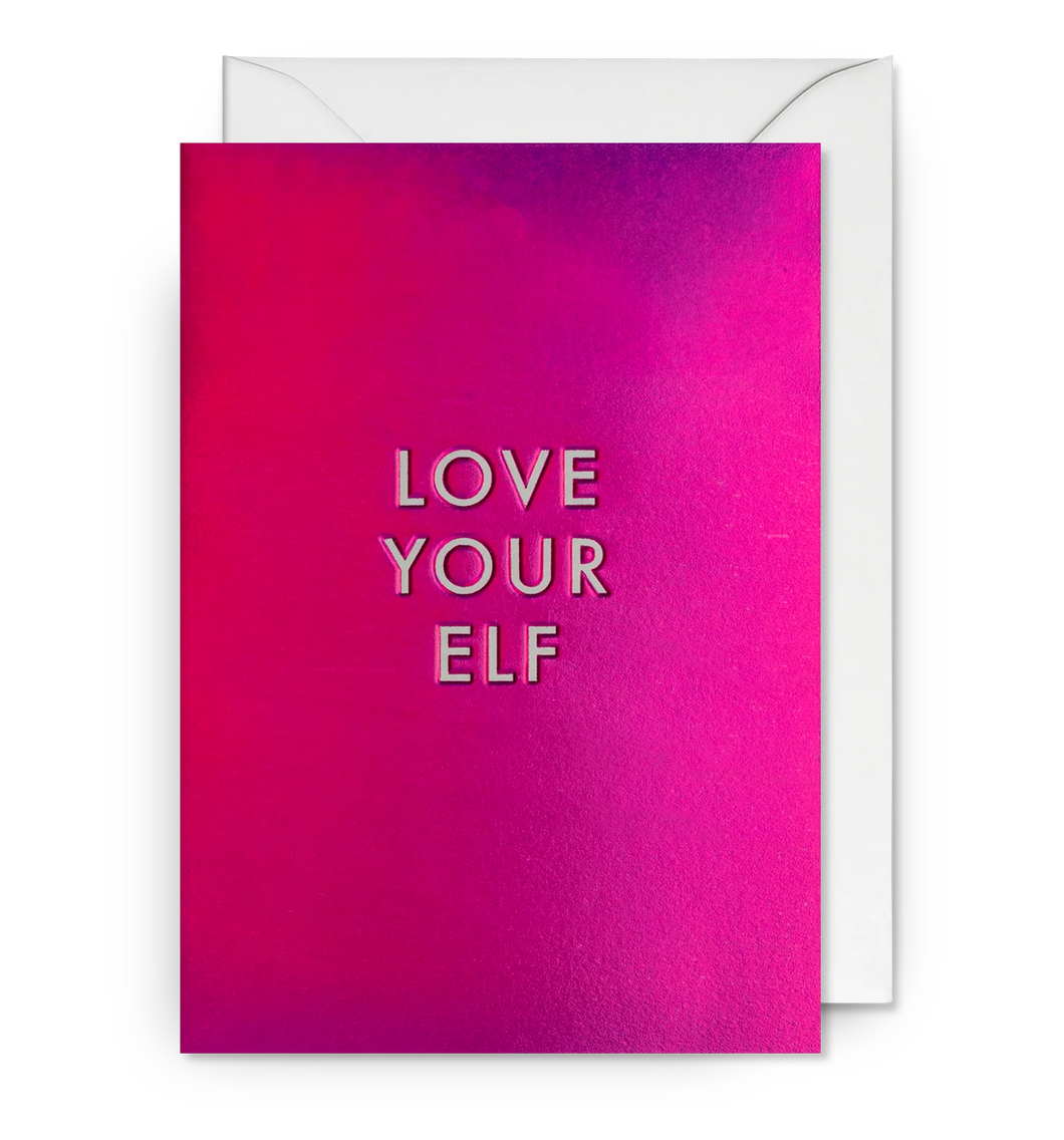 Love Your Elf - Greetings Card