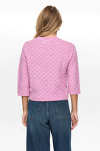 Load image into Gallery viewer, NÜMPH Nuriette Leaf Pointelle Pullover - Pink
