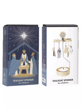 Load image into Gallery viewer, Tea light Spinner Star of Bethlehem
