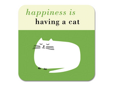 Load image into Gallery viewer, Repeat Repeat Happiness Cat Nap Coasters
