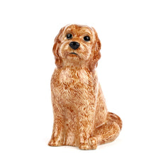 Load image into Gallery viewer, Quail Cockapoo Apricot Small Flower Vase
