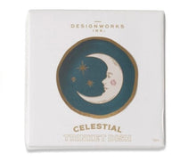 Load image into Gallery viewer, Celestial Ceramic Trinket Dish - Teal Moon
