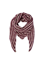 Load image into Gallery viewer, Black Colour DK Mini Stripe Knitted Scarf - 2 Colours
