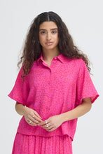 Load image into Gallery viewer, ICHI Jeeva Short Sleeve Shirt
