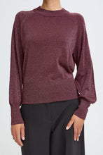 Load image into Gallery viewer, B Young Lurex Boatneck Jumper
