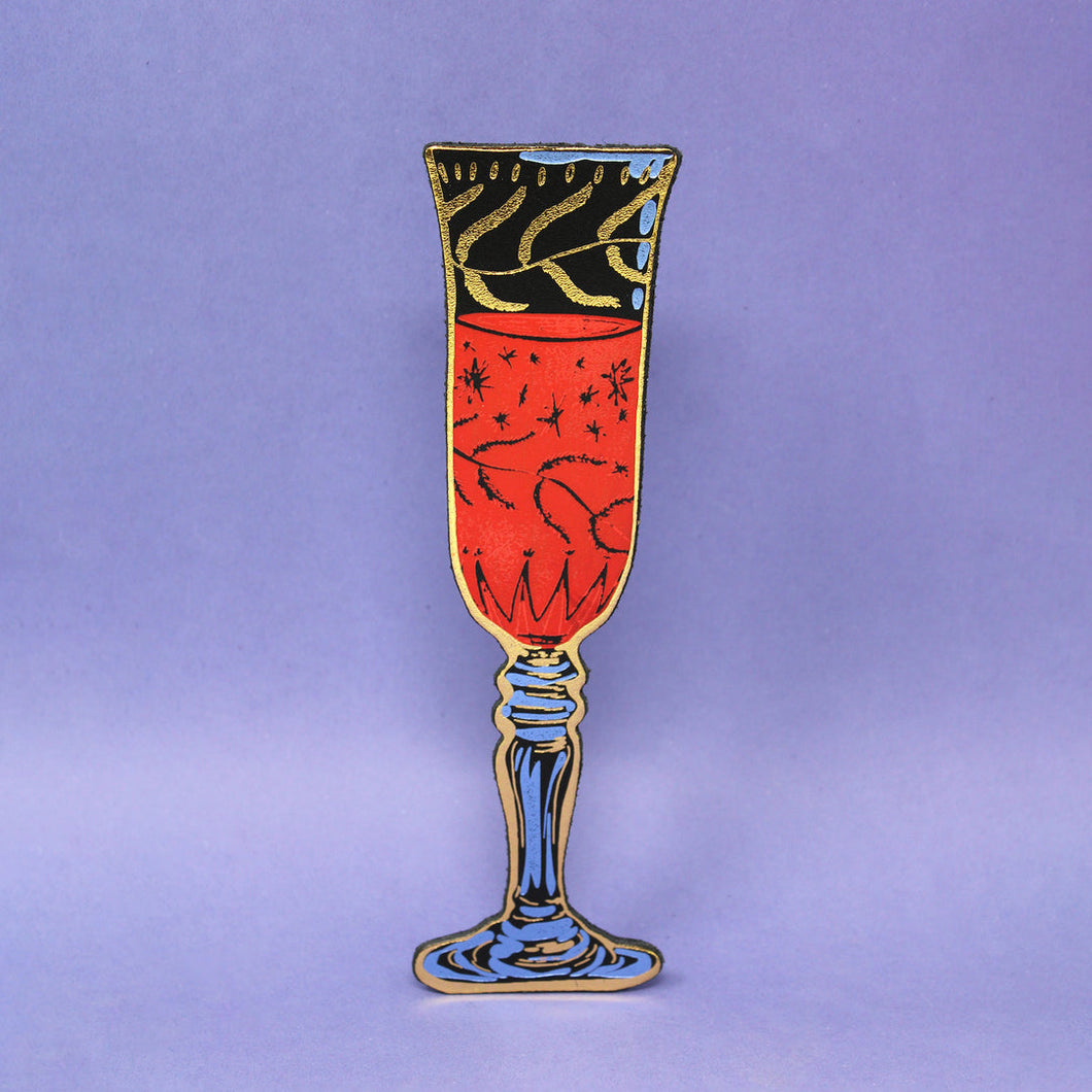 Ark Colour Wine Glass Bookmark