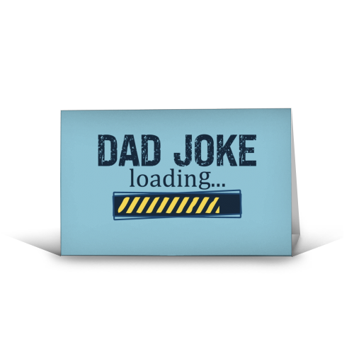 Dad Joke Loading Greetings Card