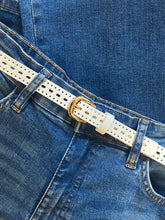 Load image into Gallery viewer, B Young White Walli Belt - 2 Lengths

