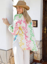 Load image into Gallery viewer, Black Colour DK Sun Blouse - ONE SIZE

