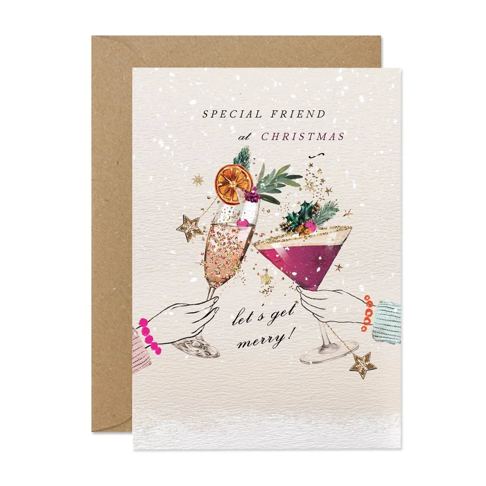 Stephanie Davies Special Friend Christmas Card