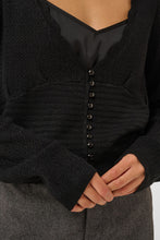 Load image into Gallery viewer, Culture Fay Cardigan - Black
