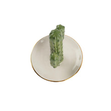Load image into Gallery viewer, The Potting Shed Cactus Ring Holder Trinket Dish
