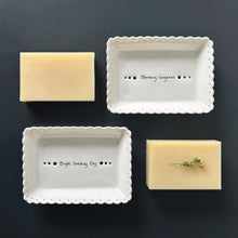 Load image into Gallery viewer, East of India Wobbly Scallop Soap Dish - 2 designs
