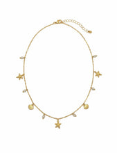 Load image into Gallery viewer, Assorted Shells &amp; Pearl Necklace - Gold &amp; Silver

