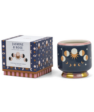 Load image into Gallery viewer, PADDYWAX Ceramic Boxed Jasmine &amp; Rose Scented Candle
