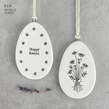 Load image into Gallery viewer, East of India Ceramic Easter Egg Decoration
