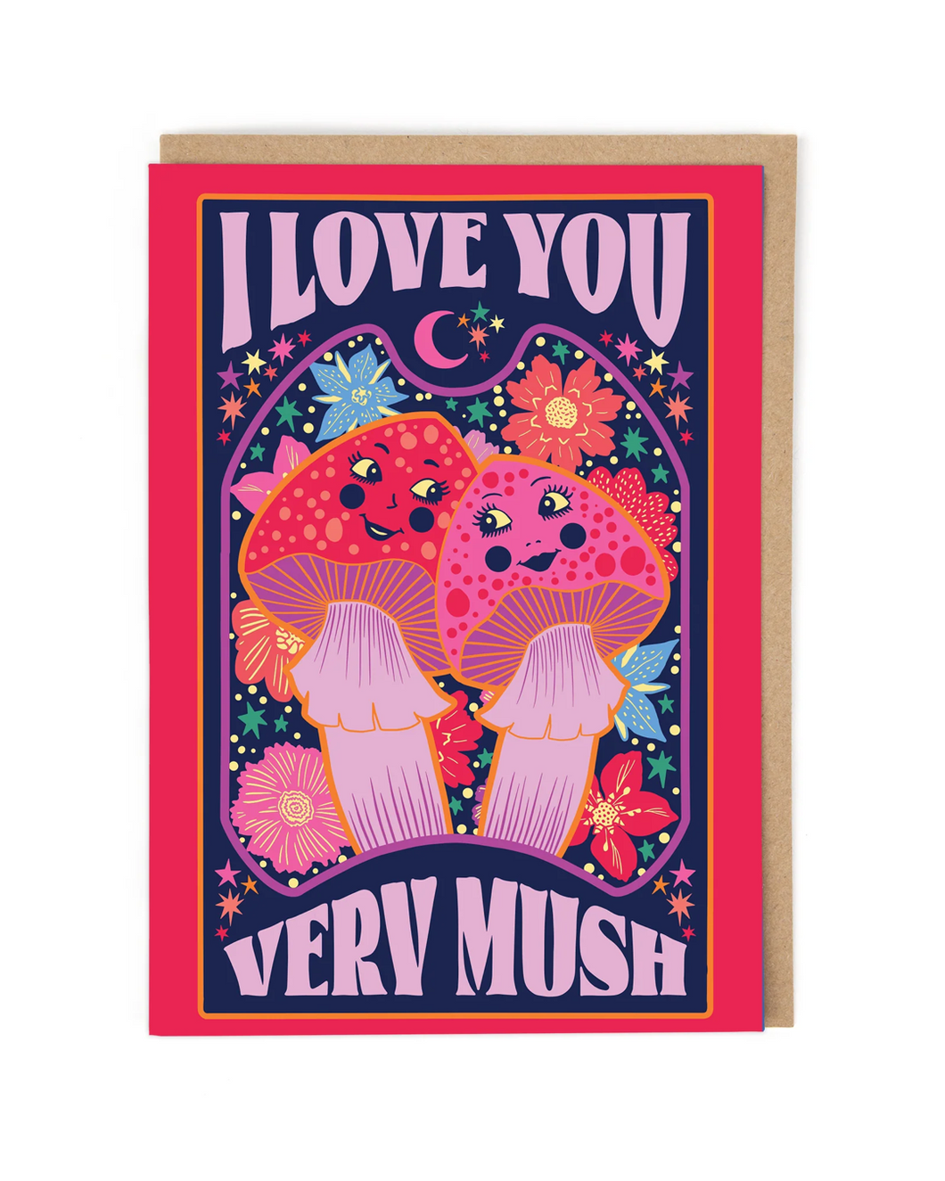I Love You Very Mush Greeting Card