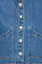 Load image into Gallery viewer, Ichi Palou Denim Vest Top
